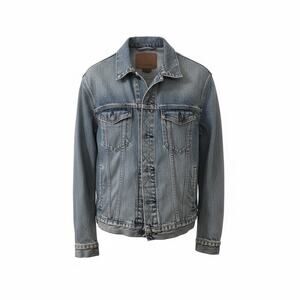 American Eagle Outfitters M 100% cotton classic blue jean denim jacket